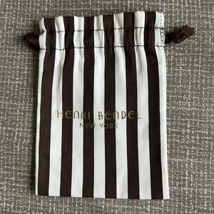 Henri‎ Bendel Jewelry Pouch medium size 6 1/2” x 4 1/2”